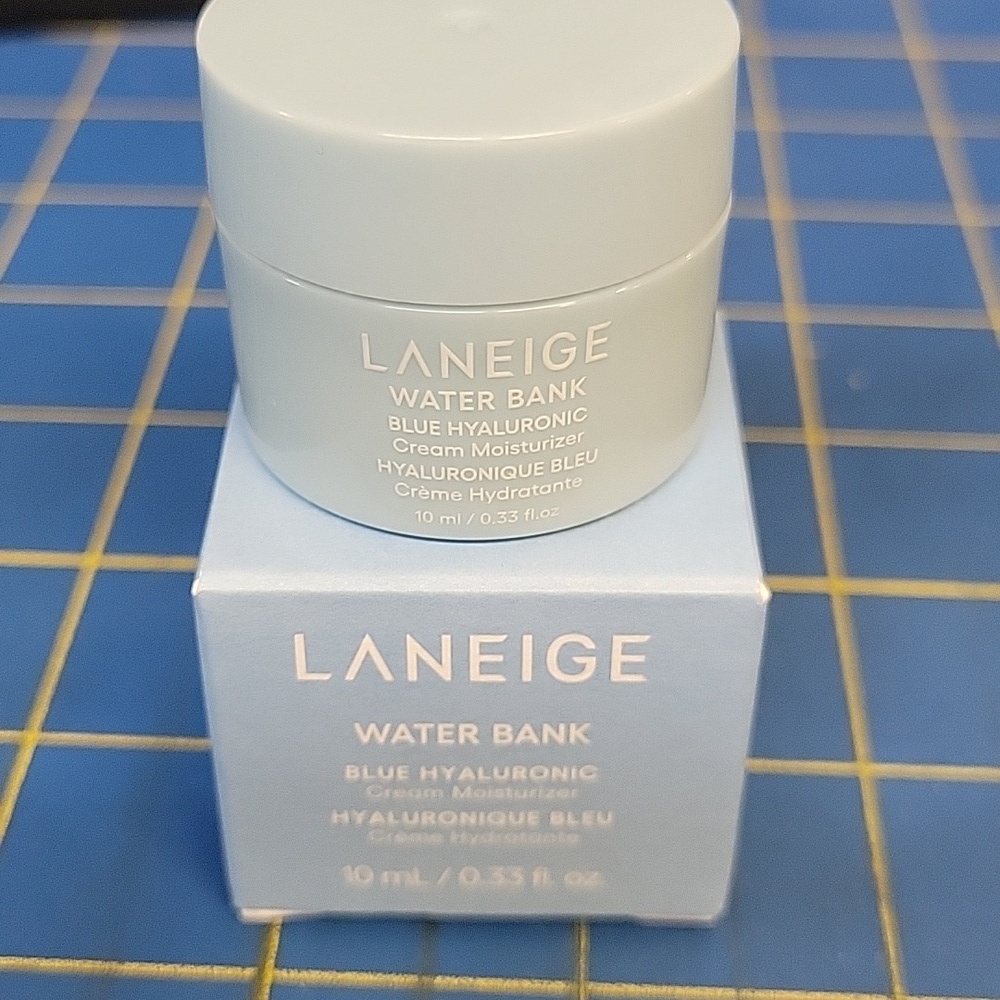 LANEIGE Water Bank Blue Hyaluruonic Cream Moisturizer 10ml New In Box